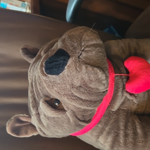 Dan Dee 12" Bulldog  plush  Toy - Picture 2 of 3